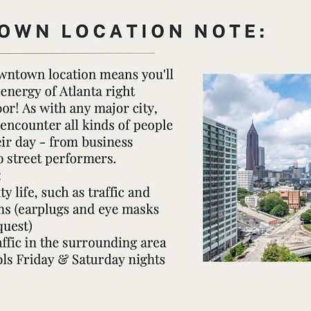 Atl Downtown 2Br King Bed Free Parking Lm1003 Villa Atlanta Dış mekan fotoğraf
